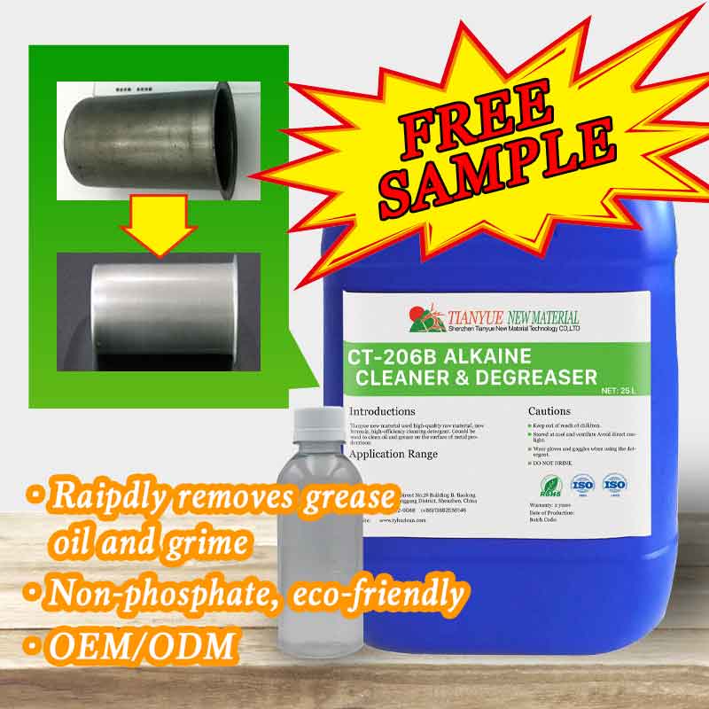 Industrial Alkaline Cleaner For All Kind Metal Clean Oil/Grease 
