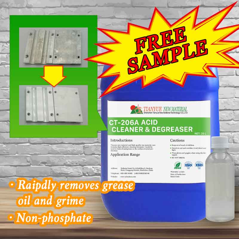 Industrial Acid Cleaner For All Kind Metal Clean Oil or Oxide