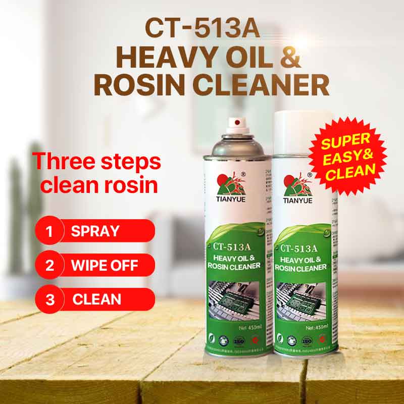 CT-513A Heavy Oil And Rosin Cleaner 
