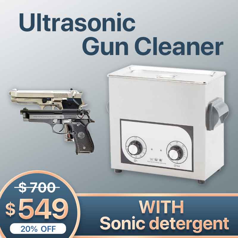 Ultrasonic guns cleaner| Cleaner manufacturer| Customizable size